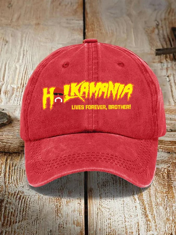 Rip Brother Wrestler Hat Hulkamania Lives Forever Brother Hat Memorial Gifts