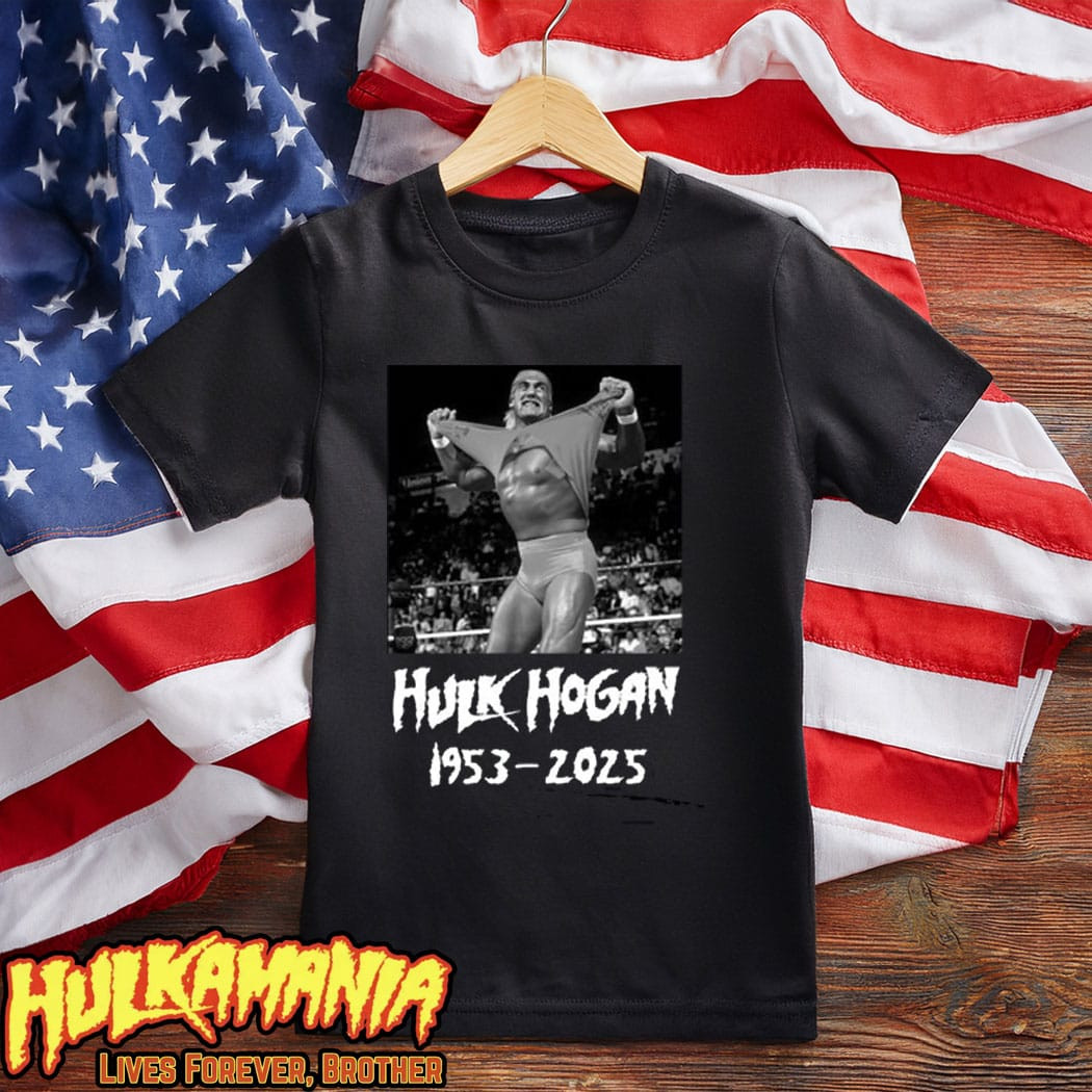 Rip Hulk Hogan 19532025 Shirt Rest In Peace Tribute Tee Hulkamania Lives On Gift