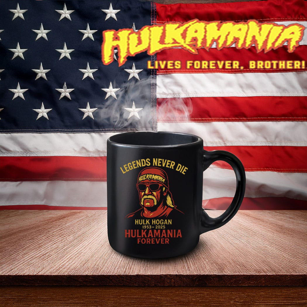 Rip Hulk Hogan Mug Forever Hulkamania Fan Gift