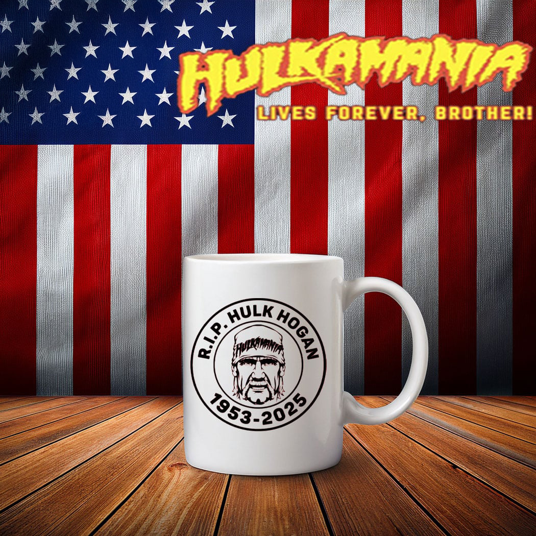 Rip Hulk Hogan Mug Memorial Tribute To The Wrestling Legend Hulk Hogan Legacy Fan Gift