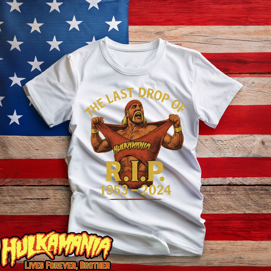 Rip Hulk Hogan Shirt Hulkamania Lives Forever Tribute Tee Memorial Gift For Hulkamania Fans