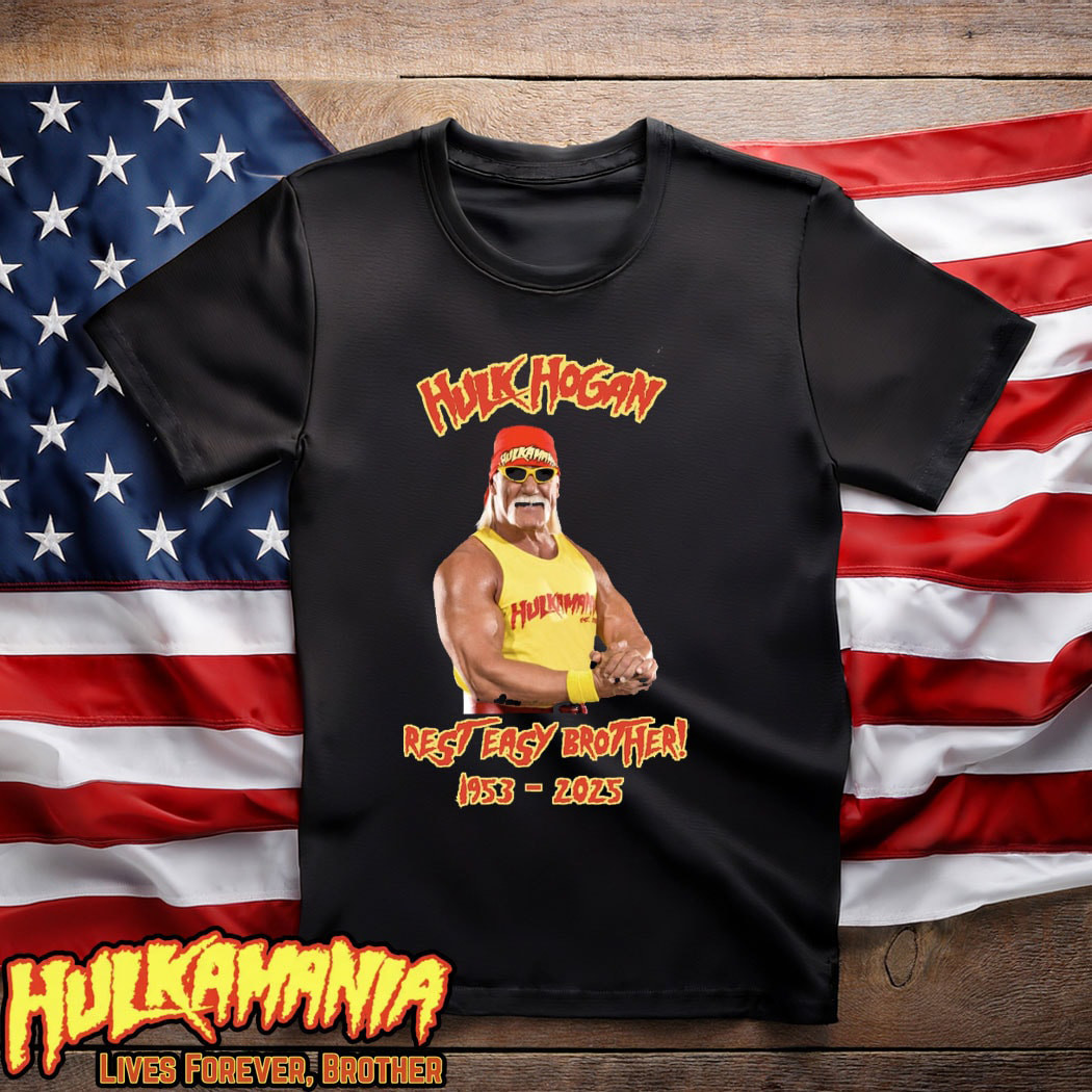 Rip Hulk Hogan Shirt Hulkamania Shirt Hulkamania Tribute For Loyal Fans