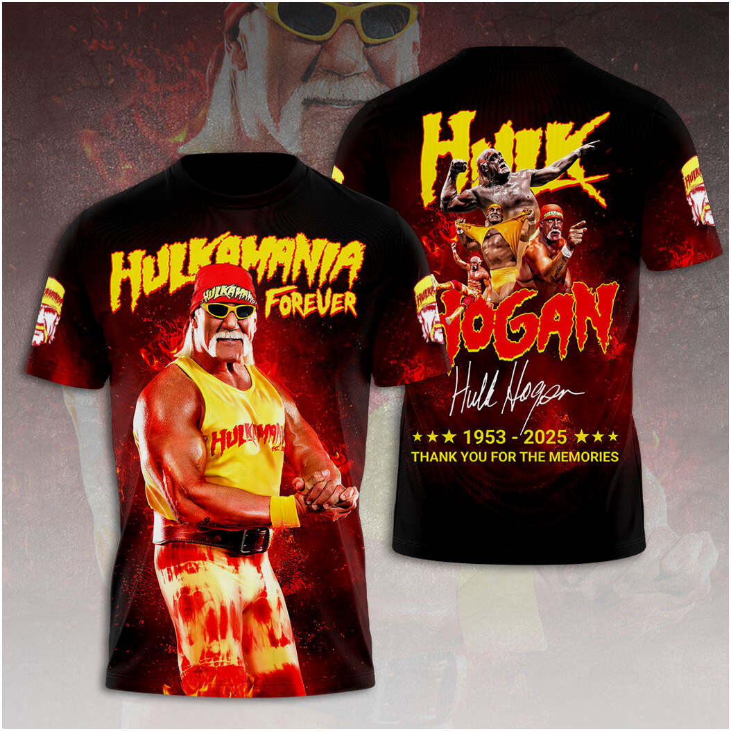 RIP Hulk Hogan T-Shirt Thank You For The Memories Shirt Gifts For Fans Gifts For Brother