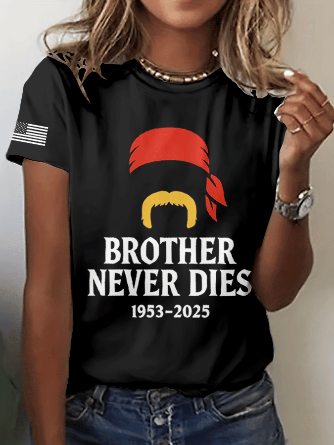 RIP Hulkamania Shirt Brother Never Dies 1953 2025 Clothing Gifts For Wife