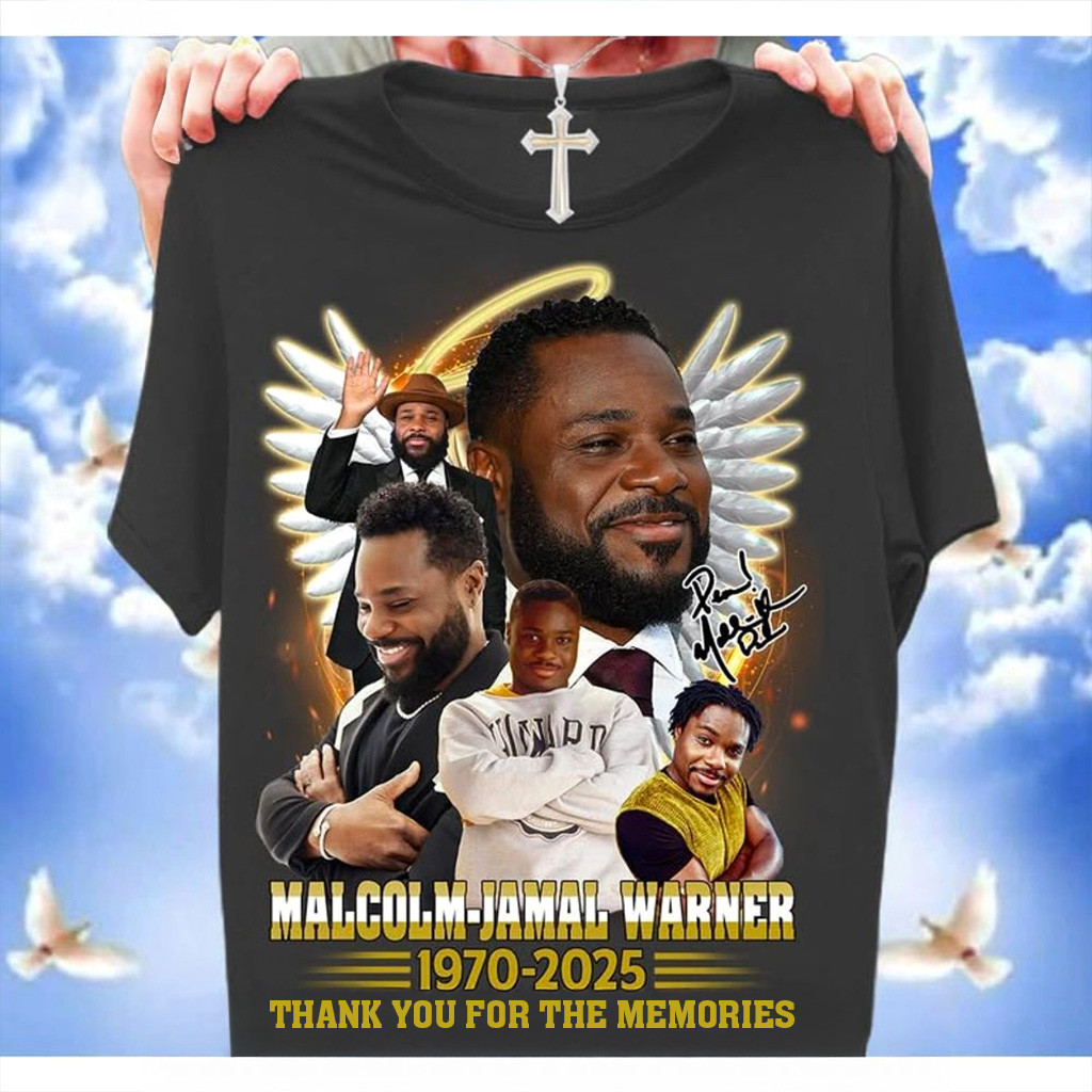 RIP Malcolm Jamal Warner Thank You For Memories Shirt Fan Merch Gifts For Dad