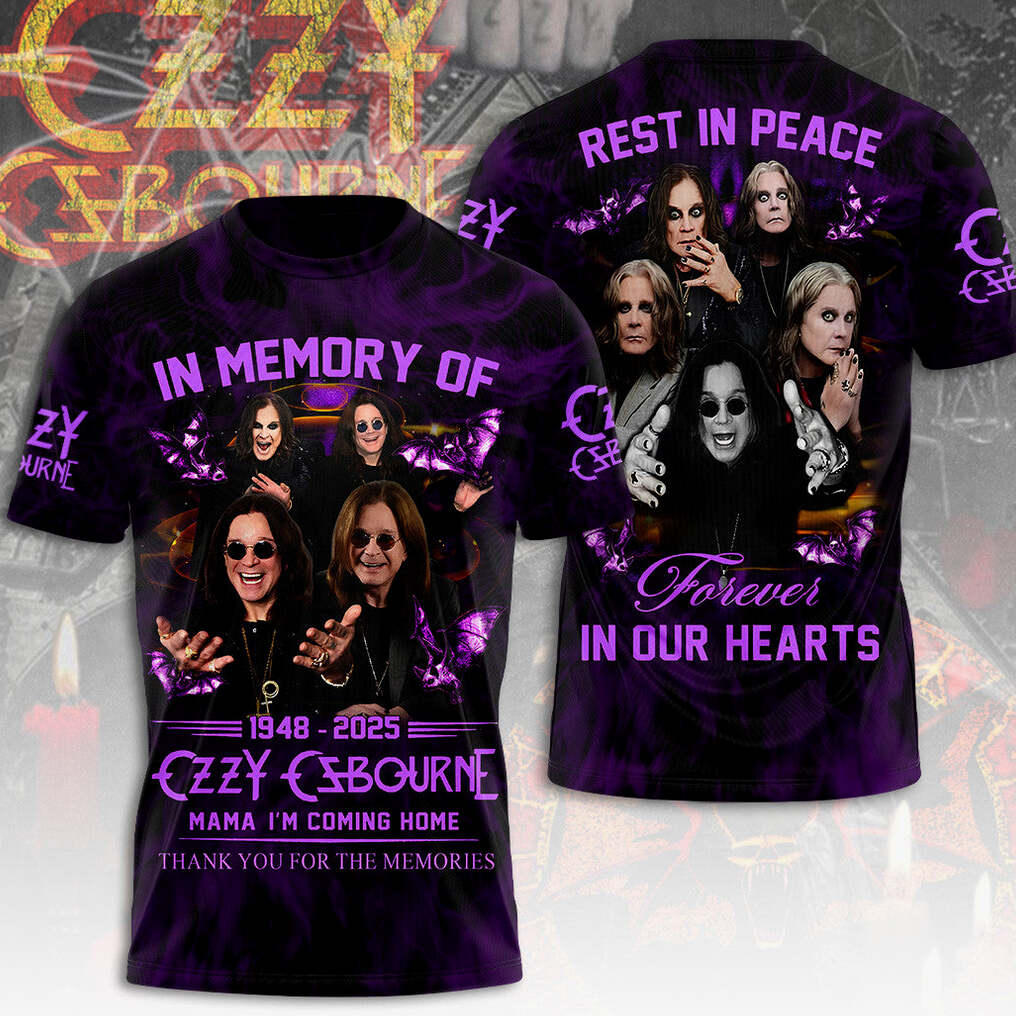 RIP Ozzy Osbourne Shirt Mama I'm Coming Home T-Shirt Memories Gifts For Fans Gifts For Sister