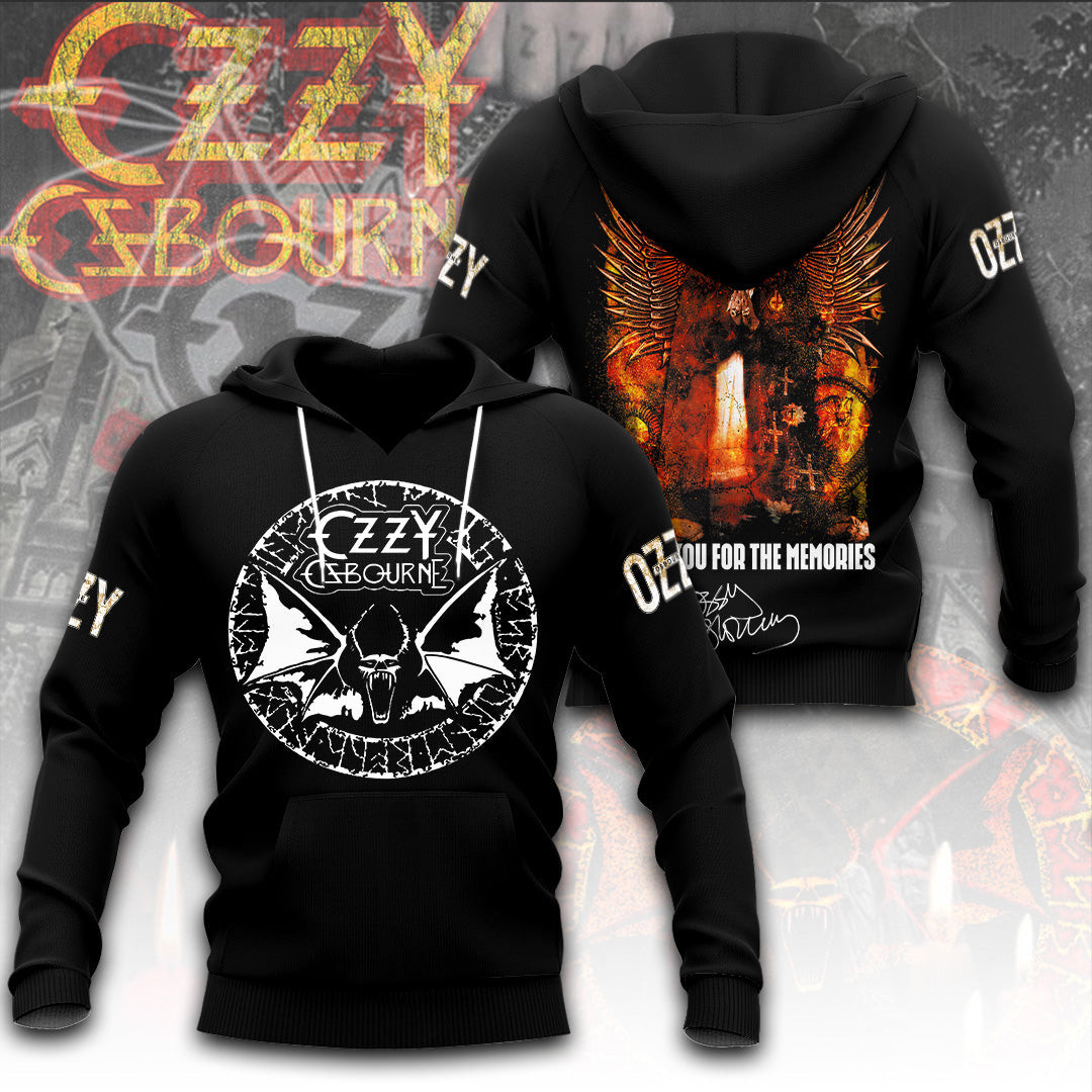 Rip Ozzy Osbourne Thank You For The Memories Hoodie Presents For Music Lovers