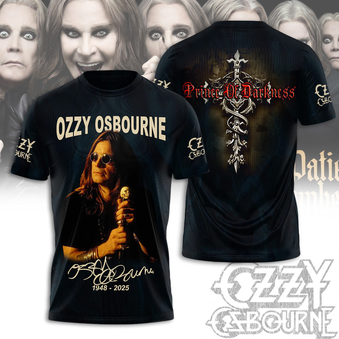 Rip Ozzy Osbourne Thank You For The Memories Shirt Gift Ideas For Music Lovers