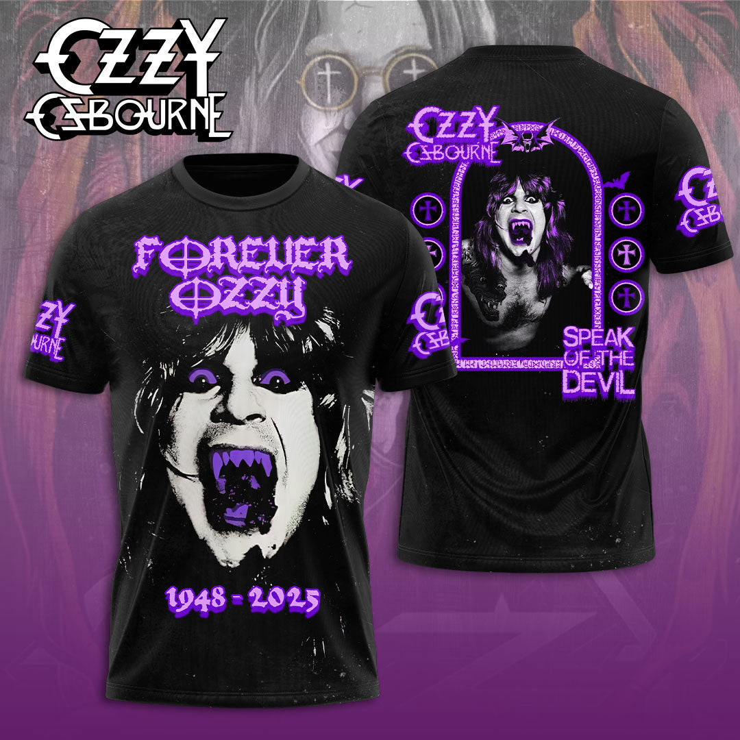 Rip Ozzy Osbourne Thank You For The Memories Shirt Music Gift Ideas For Guys