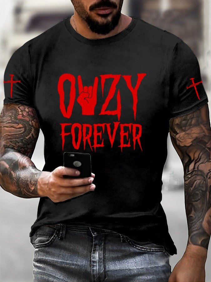RIP Ozzy Osbourne V-neck Shirt Ozzy Forever Shirt Gifts For Husband