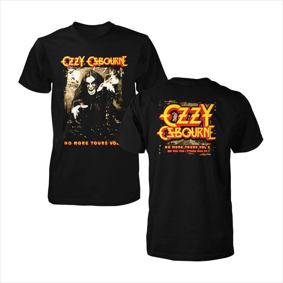 Rising With Tourback Tee Ozzy Osbourne Shirt Official Ozzy Osbourne Merch Gifts For Son