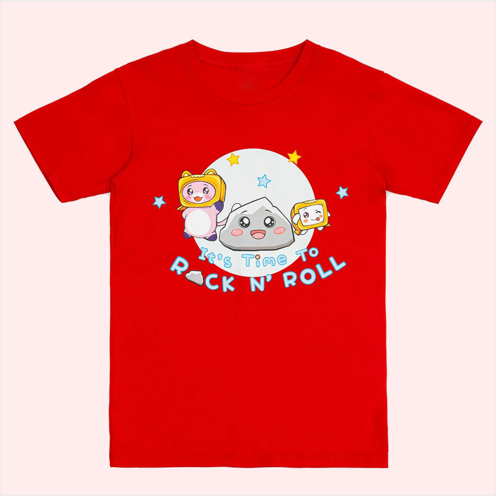 Rock N Roll T-Shirt Lankybox Merch Cute Gifts For Brother Birthday Gift Ideas