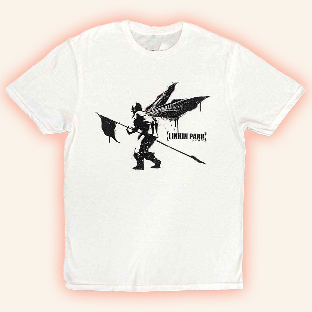 Rockabilia Merch Linkin Park Street Soldier T-Shirt Presents For Boyfriend