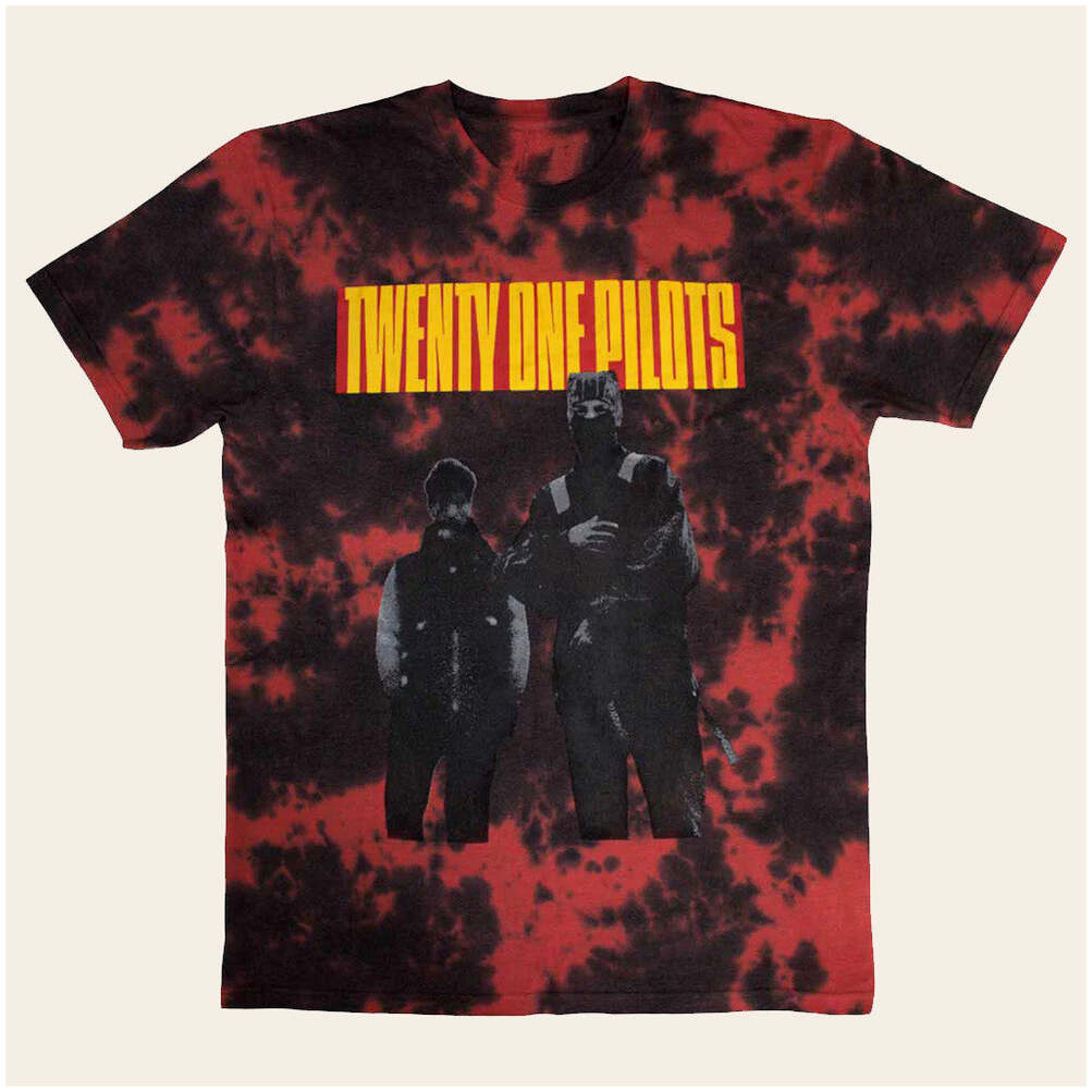 Rockabilia Merch Twenty One Pilots Standing Bar T-Shirt Gift Ideas For Father Gifts For Besties