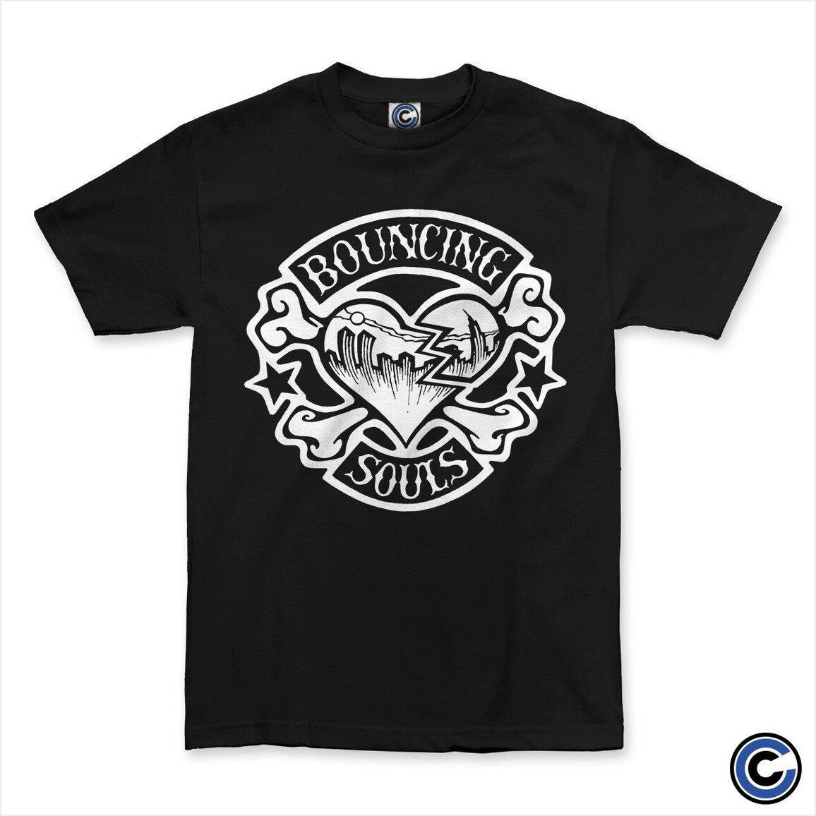 Rocker Heart Shirt The Bouncing Souls Merch The Bouncing Souls Shirt Birthday Gift Ideas