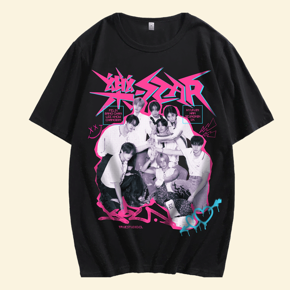 ROCKSTAR Stray Kids Concert T-Shirt Live Nation Stray Kids Merch Awesome Mother's Day Gifts 2024