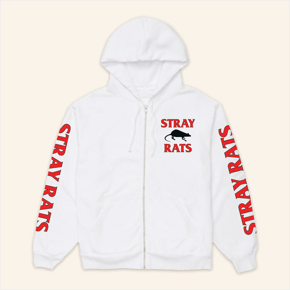 Rodenticide Zip Hoodie Stray Rats Merch Birthday Gifts For Boyfriend Gifts For Best Friend