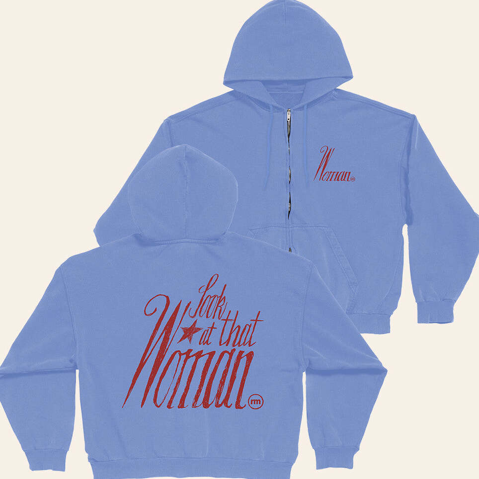 Role Model Merch Role Model Look At That Woman Zip Hoodie Gifts For Wife Gifts For Friends