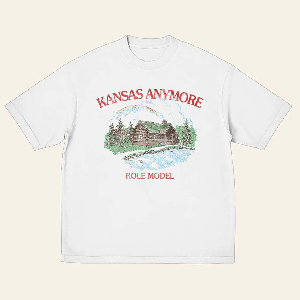 Role Model Official Merch Kansas Anymore Anniversary T-Shirt Gifts For Dudes Gifts For Besties