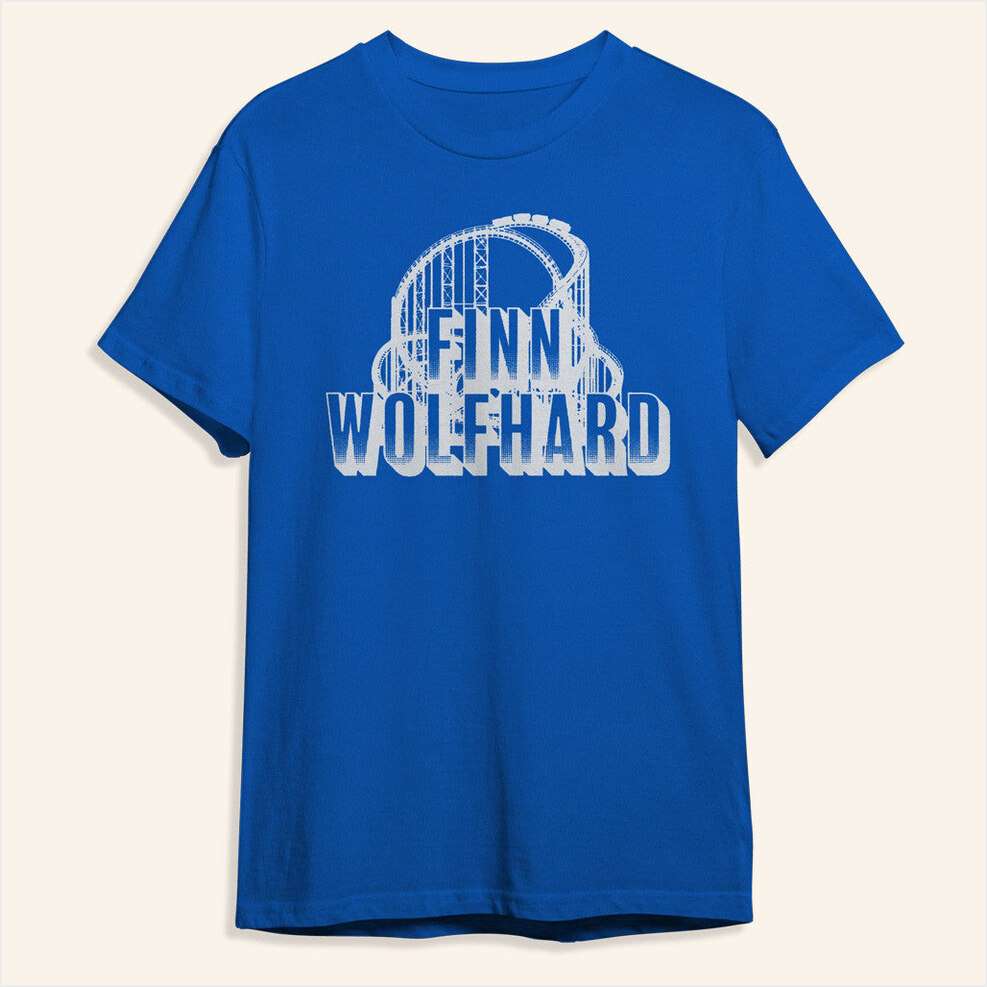 Rollercoaster T-Shirt Finn Wolfhard Music Merch Birthday Gifts For Music Lovers BFF Gifts