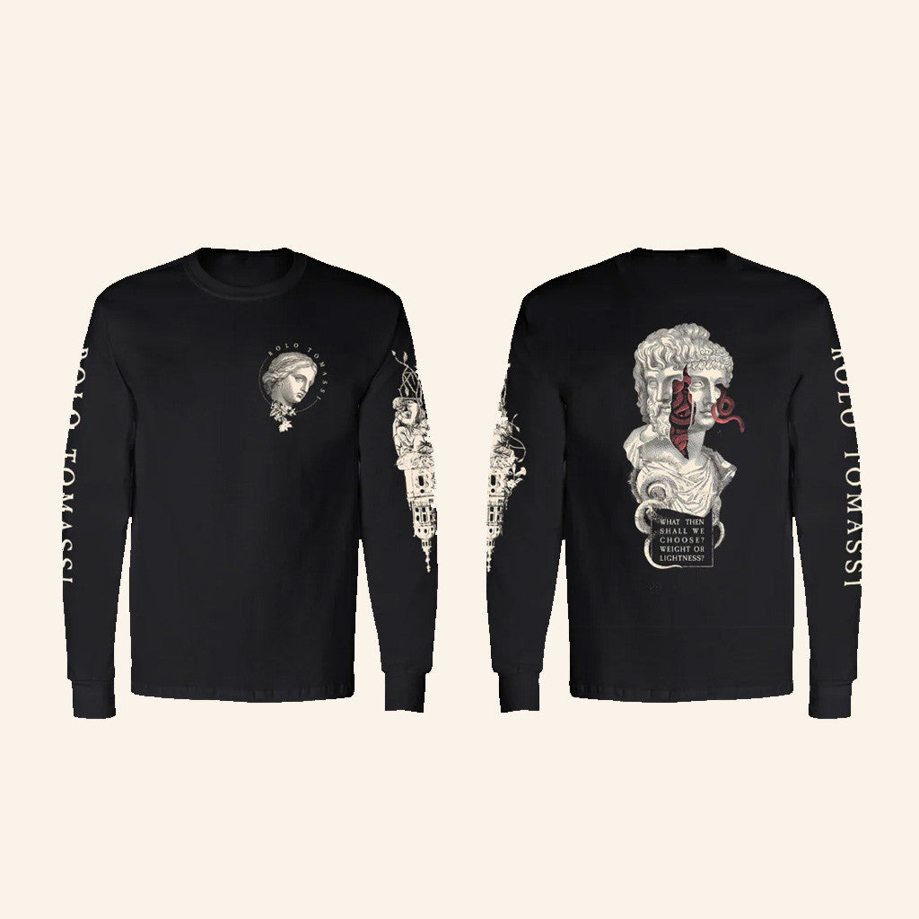 Rolo Tomassi Merch Unbearable Lightness Long Sleeve Shirt Birthday Presents For Dudes