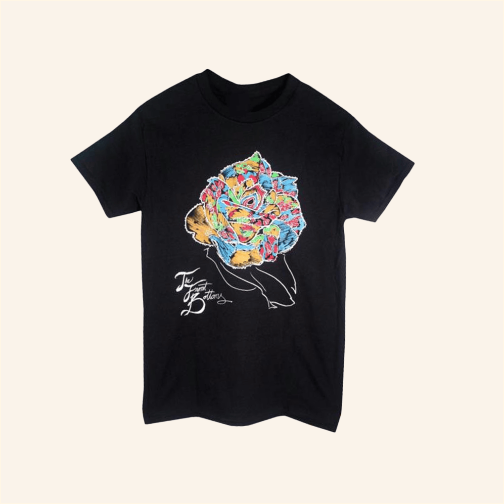 Rose Bouquet Black T-Shirt TFB Merch Birthday Gifts For Friends Christmas Presents