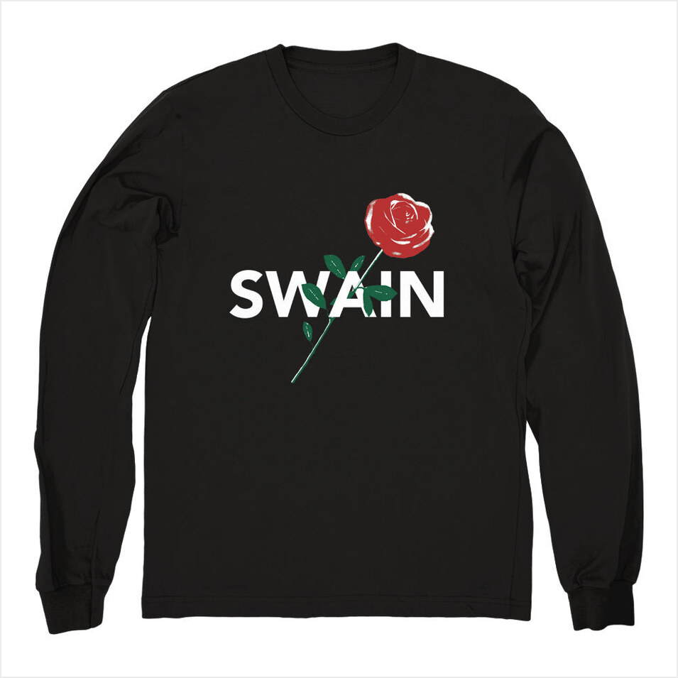 Rose Long Sleeve Shirt Swain Merch Swain Shirt Father's Day Birthday Gifts For Husband