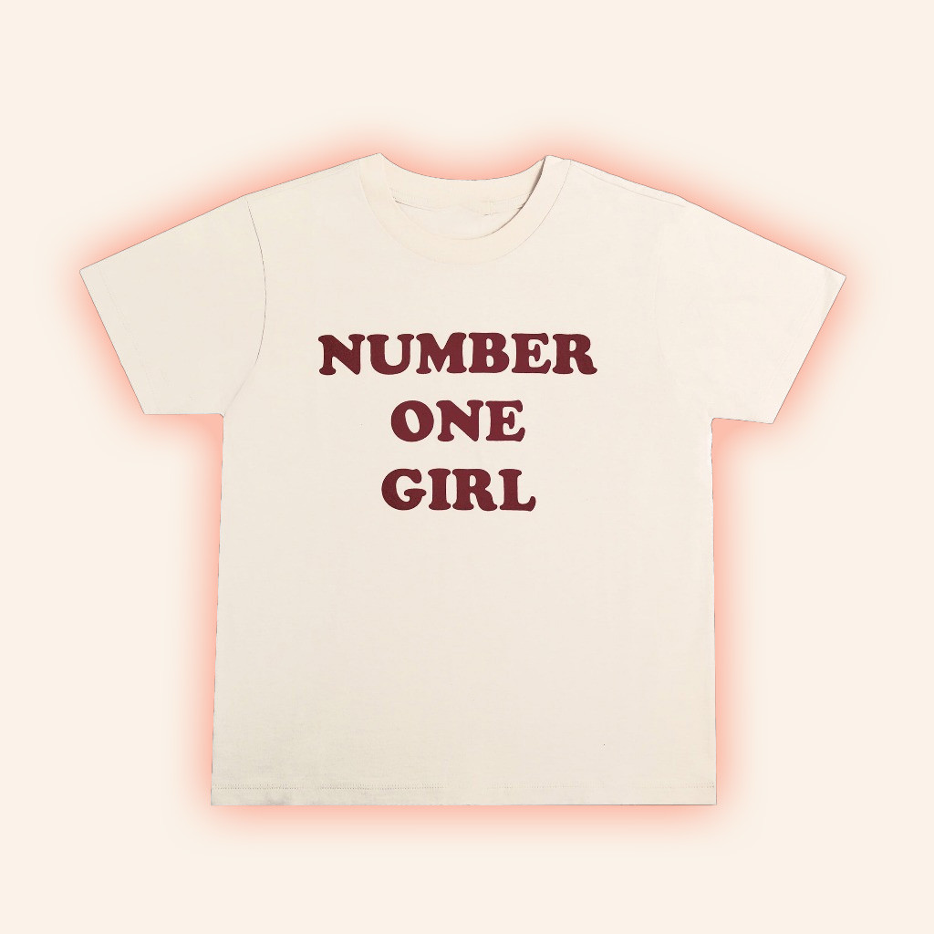 Rose Number One Girl Women Baby Tee Gifts For Girlfriend