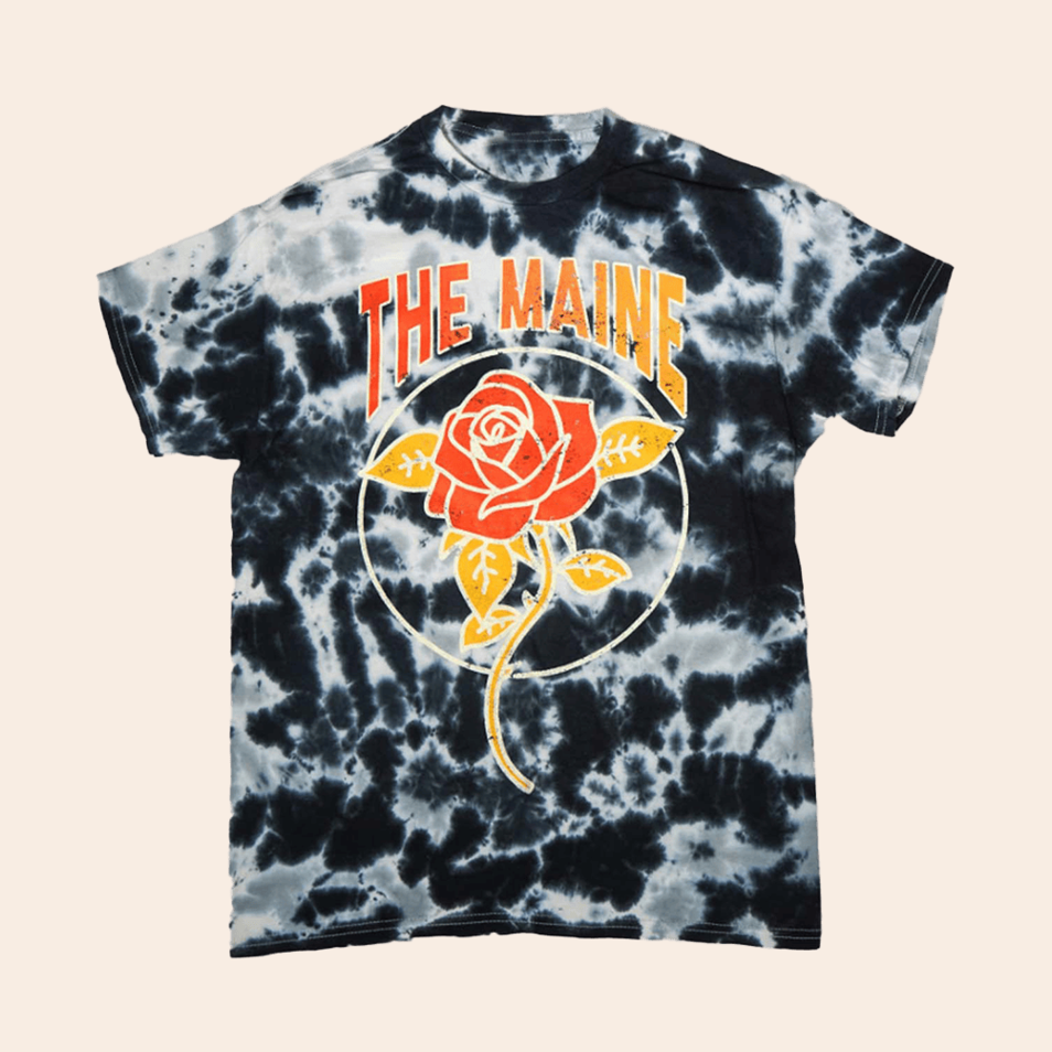 Rose Tie Dye T-Shirt 81 Twenty Three Merch Birthday Gifts For Father's Day From Daughter