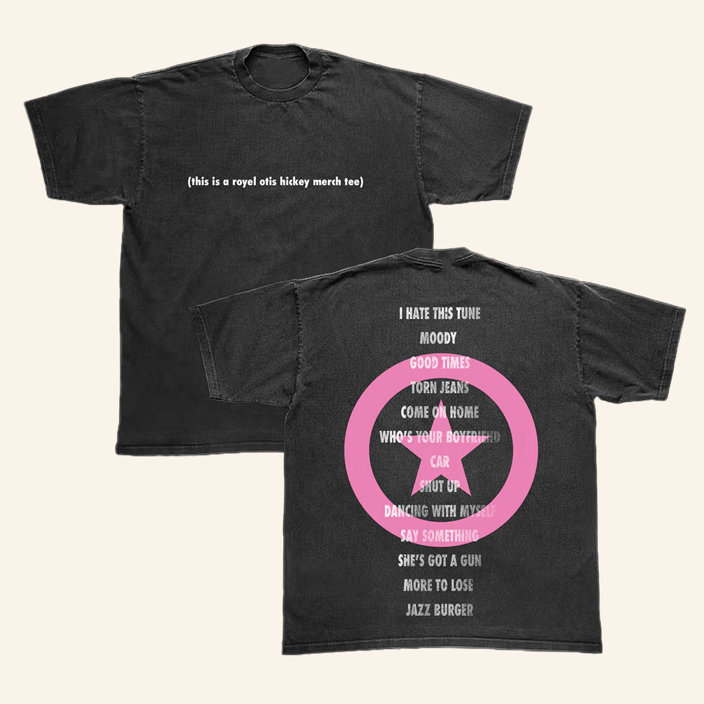 Royel Otis Merch This Is A Royel Otis Hickey Merch Black T-Shirt Best Friends Gifts