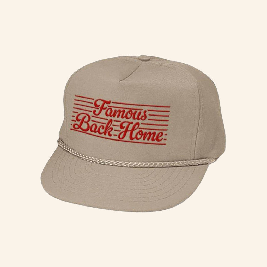 Russell Dickerson Merch Famous Back Home Hat Embroidered Birthday Gifts For Dad