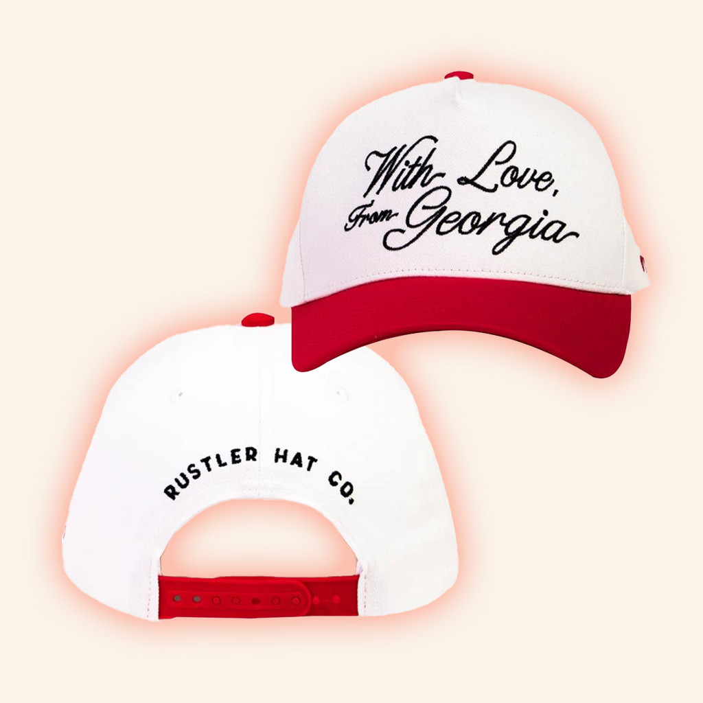 Rustler Hat Co Merch With Love From Georgia Hat Unique Gifts For Husband
