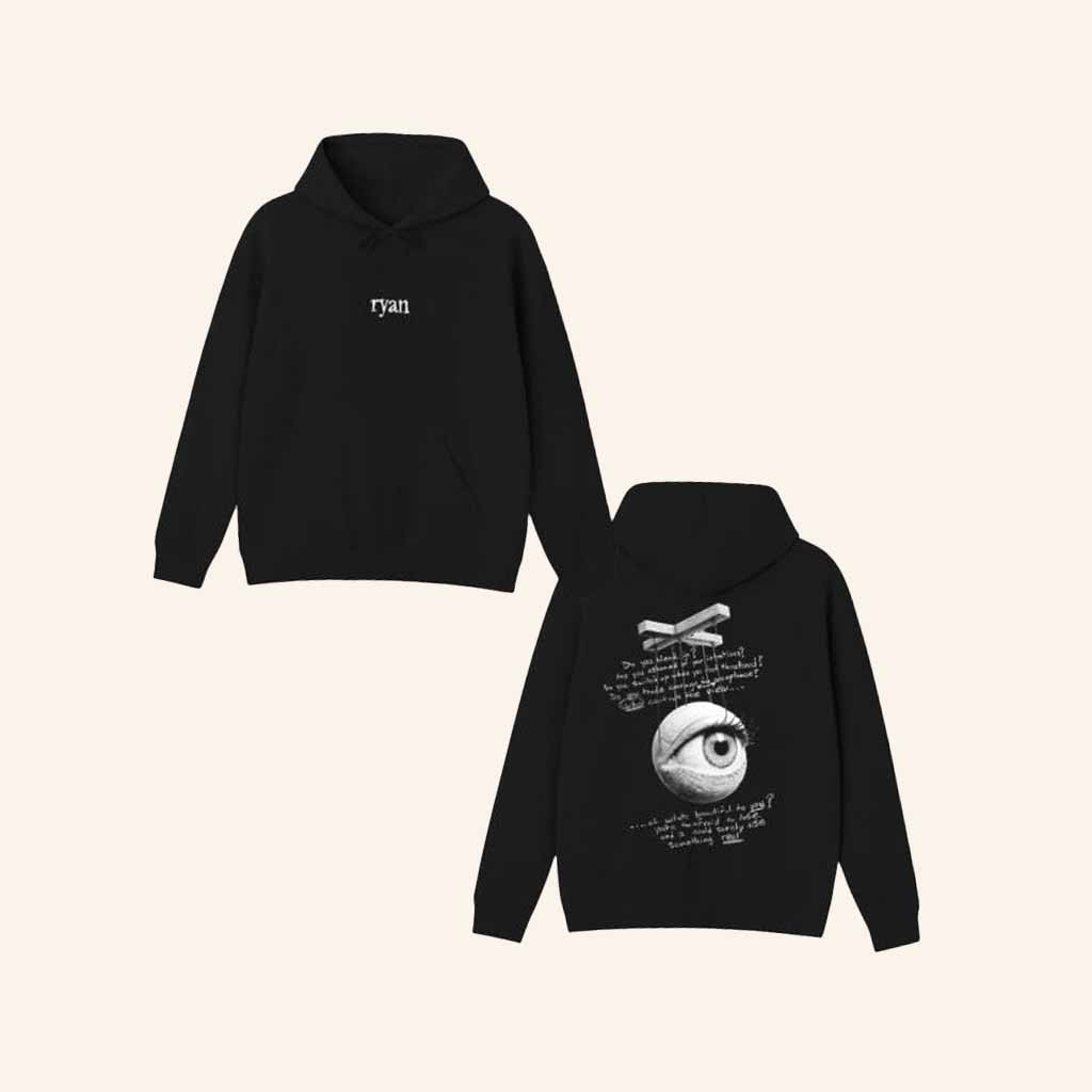 Ryan Caraveo Merch It's Not Real Hoodie Birthday Gifts For Music Lovers