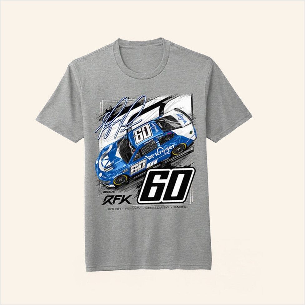 Ryan Preece 2025 Kroger Car T-Shirt RFK Merch Birthday Gifts For Father BFF Gifts