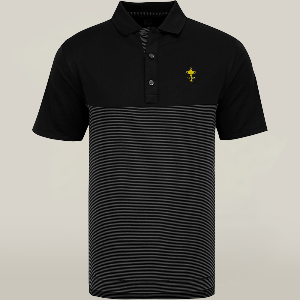 Ryder Cup 1927 Golf Merch Polo Shirt Bethpage Black Best Ryder Cup Merchandise