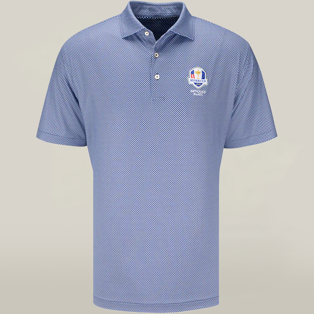 Ryder Cup 2025 Golf Merch Polo Shirt 2025 Ryder Cup Bethpage Black Victory Golf Gifts