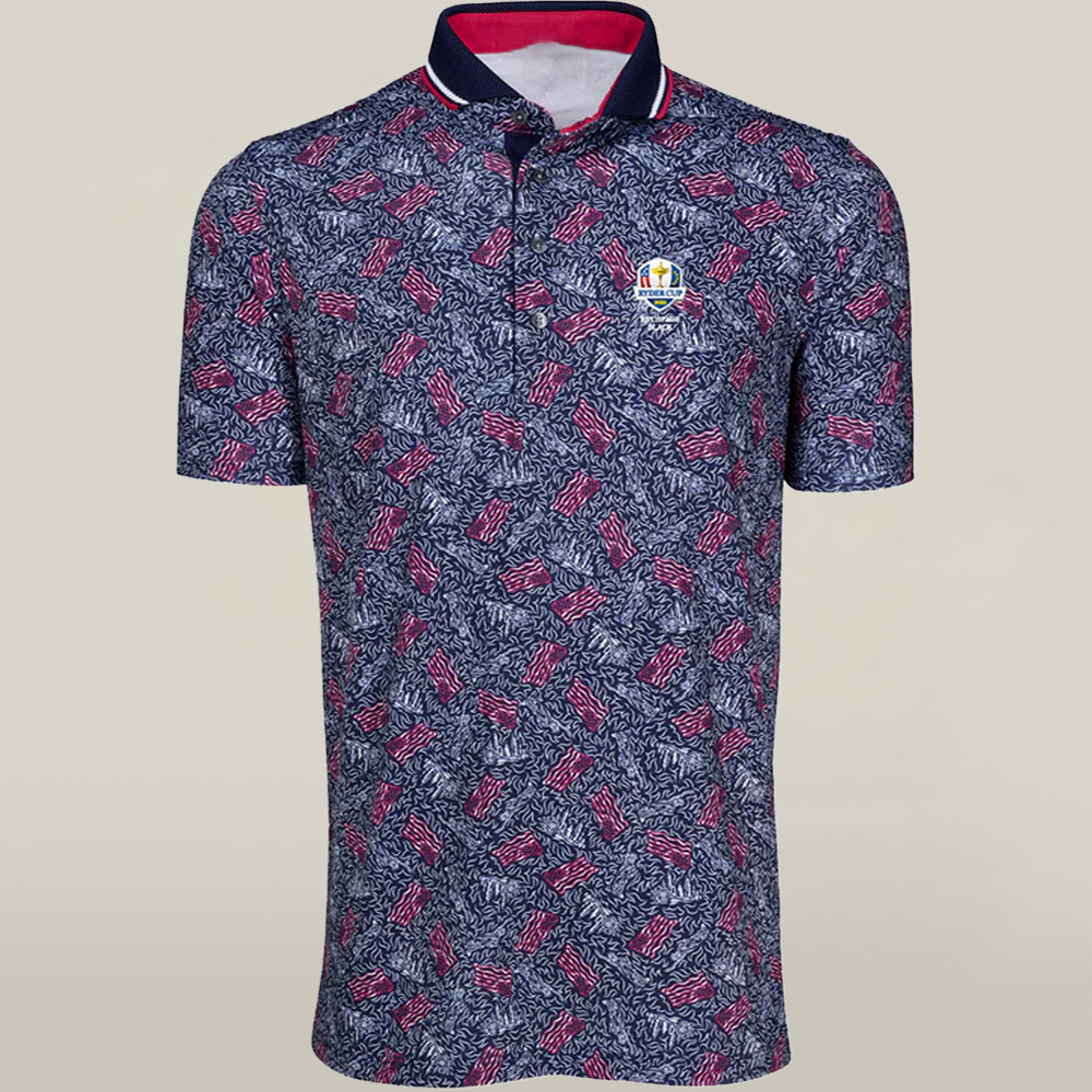 Ryder Cup 2025 Golf Tournament Merch Polo Shirt American Match Gifts For Huge Fans
