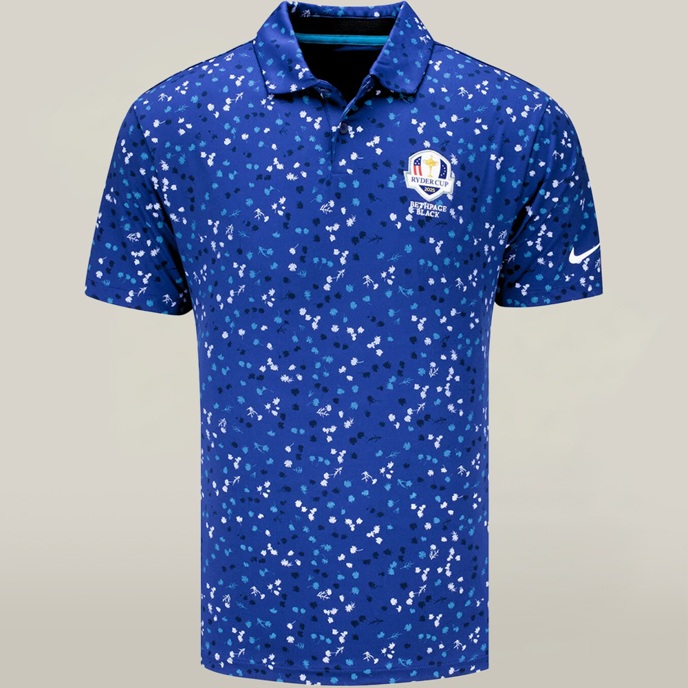 Ryder Cup 2025 Golf Tournament Merch Polo Shirt Ryder Cup Floral Gifts For Golf Fans