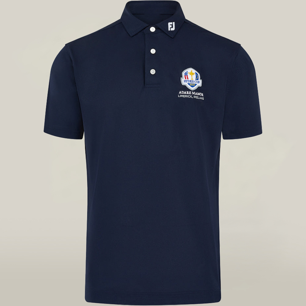Ryder Cup 2027 Golf Merch Navy Polo Shirt Adare Manor Cool Gift For Golf Lovers
