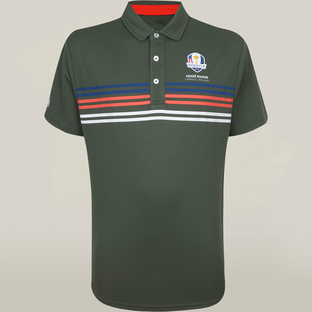 Ryder Cup 2027 Golf Merch Polo Shirt Adare Manor Best Gift For Golf Enthusiasts