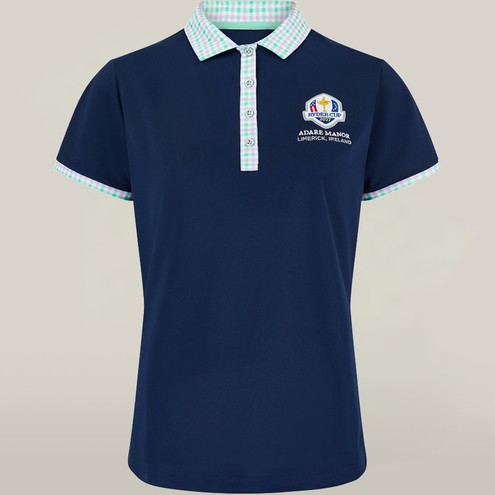 Ryder Cup 2027 Golf Merch Polo Shirt Women's Adare Manor Gift For Golf Fans