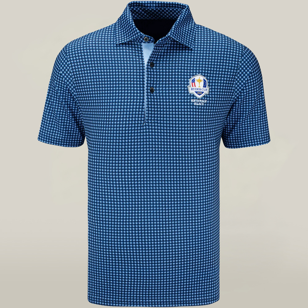 Ryder Cup Golf 2025 Merch Polo Shirt Bethpage Black Bellinger Cool Idea Ryder Cup Gifts