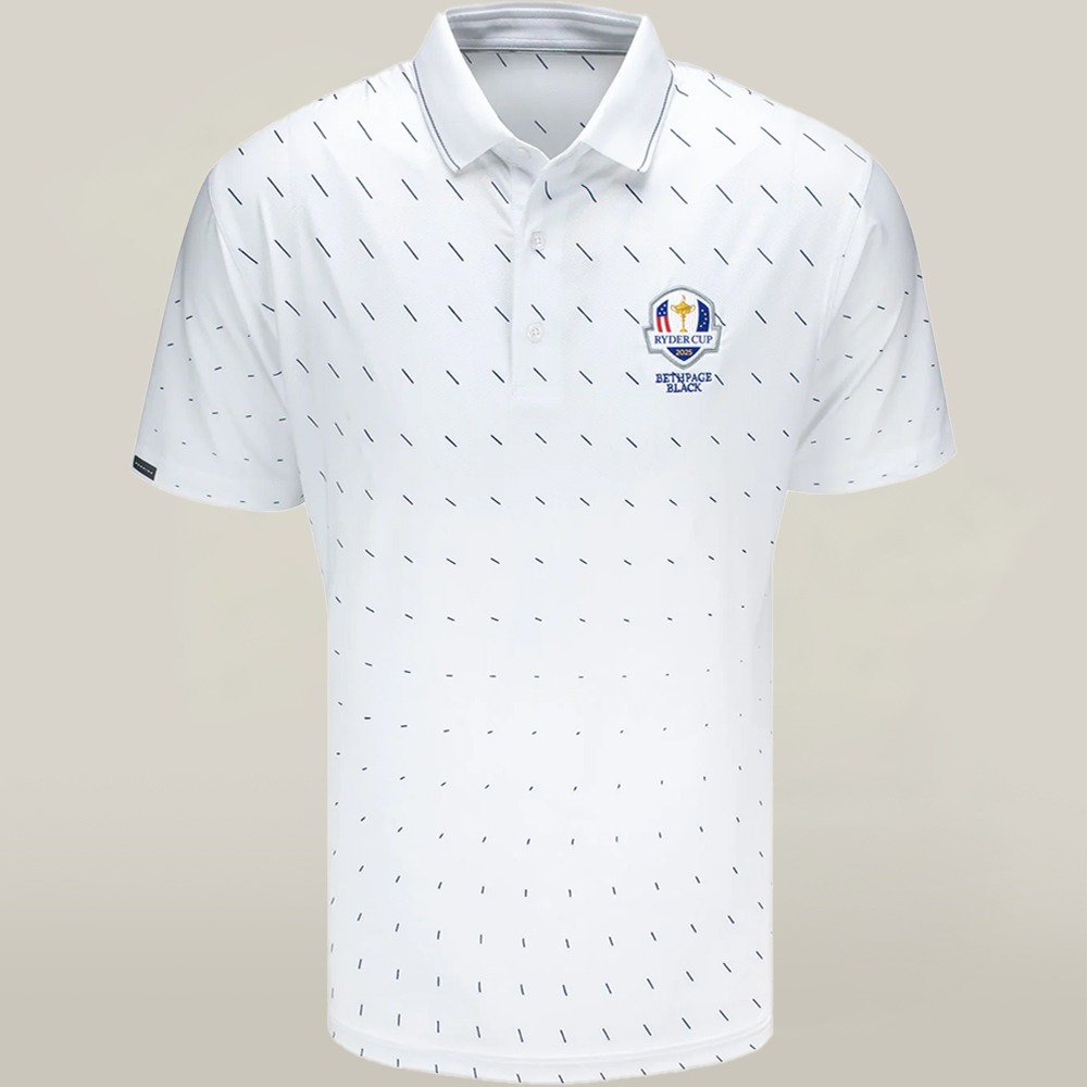 Ryder Cup Golf 2025 Merch Polo Shirt Bethpage Black Cool Idea Ryder Cup Gifts