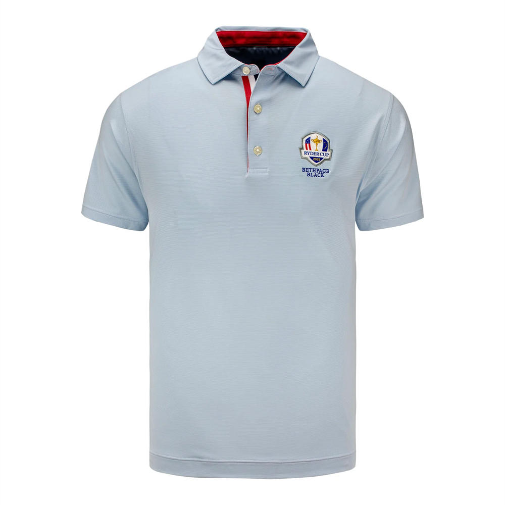 Ryder Cup Golf 2025 Merch Polo Shirt Bethpage Black Cool Idea Ryder Cup Gifts For Fans