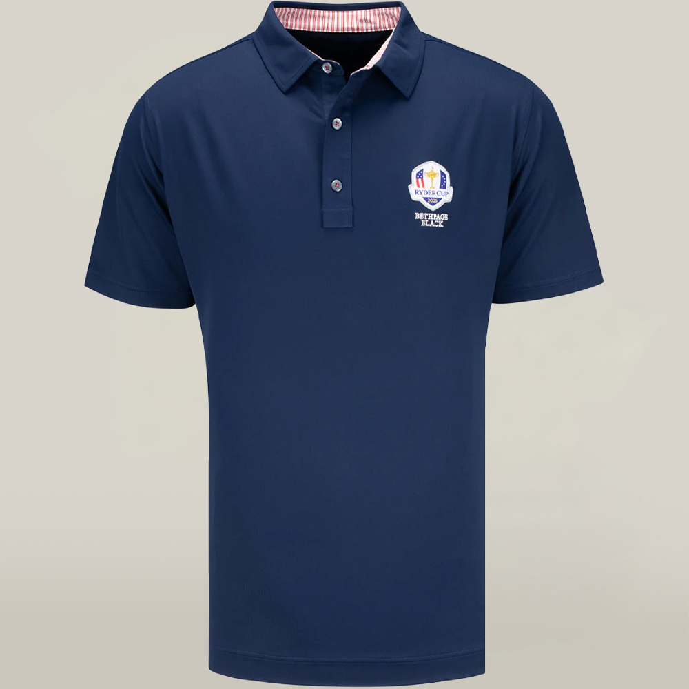 Ryder Cup Golf 2025 Merch Polo Shirt Bethpage Black Cool Ideas  Ryder Cup Birthday Gifts