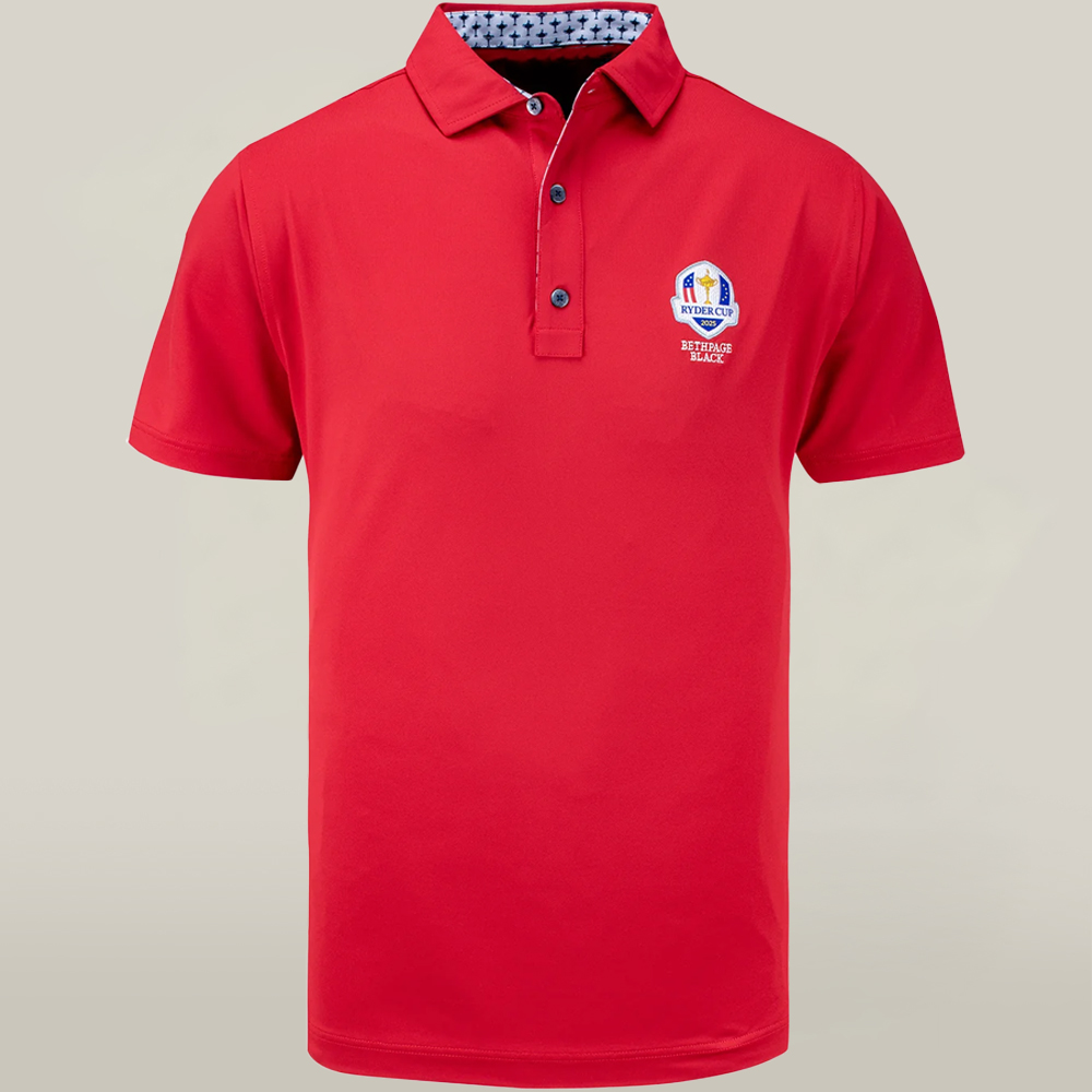 Ryder Cup Golf 2025 Merch Polo Shirt Bethpage Black Trophy Collar Cool Idea Ryder Cup Gifts
