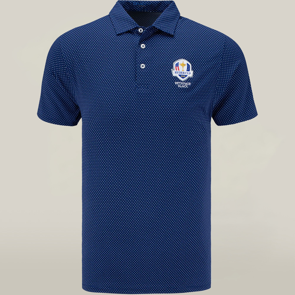 Ryder Cup Golf 2025 Merch Polo Shirt Bethpage Black Unique Idea Ryder Cup Gifts