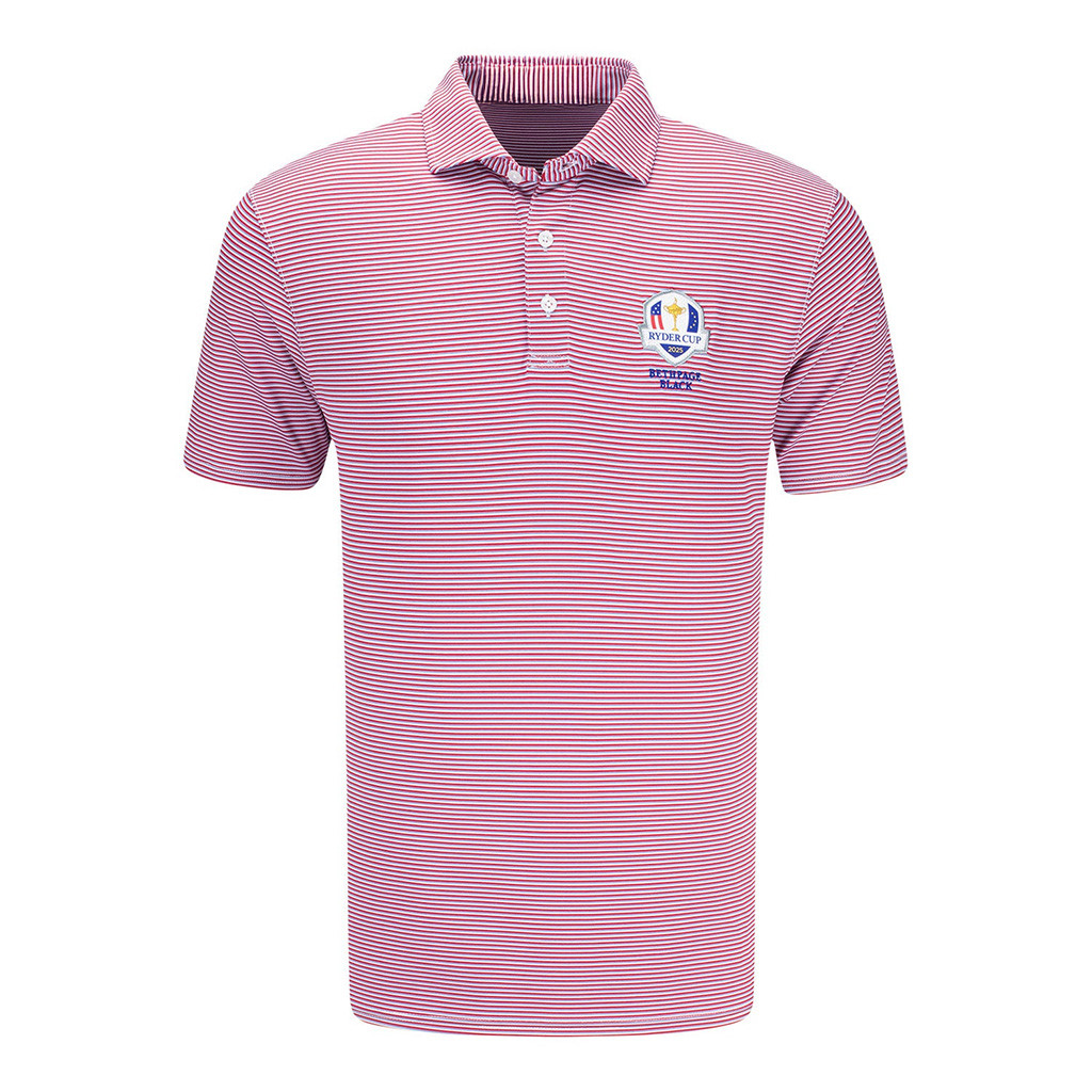 Ryder Cup Merch Holderness And Bourne 2025 Ryder Cup Gresham Stripe Polo Shirt Gifts For Father