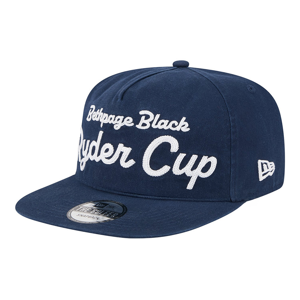 Ryder Cup Merch New Era 2025 Ryder Cup Golfer Rope Text Hat Snapback Embroidered Golfers Gifts