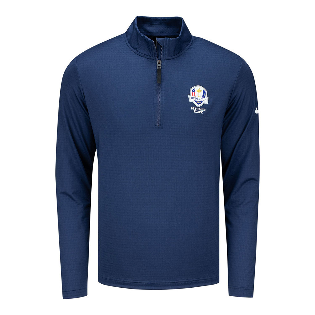 Ryder Cup Merch Nike 2025 Ryder Cup Victory Quarter Zip Sweatshirt Best Presents For Golfers
